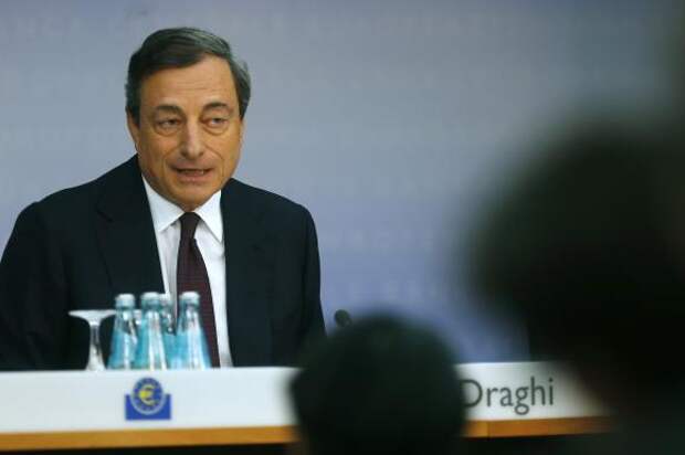European Central Bank (ECB) President Mario Draghi speaks during the bank's monthly news conference in Frankfurt August 7, 2014.   REUTERS/Ralph Orlowski