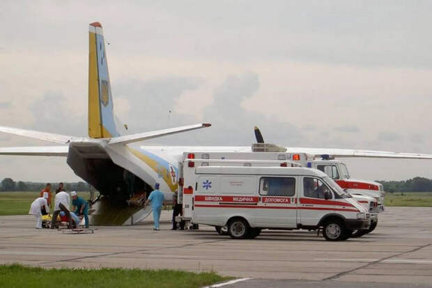 Три санитарных борта прибыло в Жешув после удара «Гераней» по зданиям СБУ