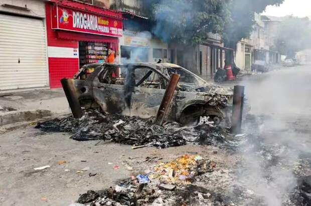 ‼️🇧🇷🏴‍☠️ В Бразилии началась война между правительством и наркокартелями