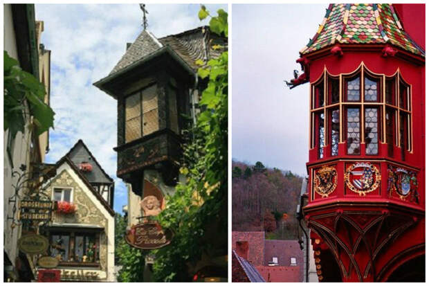 Голландское-австрийские балкончики архитектура, балконы, интересное, красиво