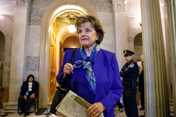 Диана Фейнштейн. Фото: J. Scott Applewhite / AP