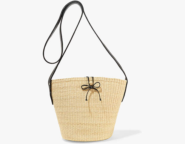 Sensi Studio<p><a target="_blank" href="https://www.net-a-porter.com/ua/en/product/722931/Sensi_Studio/leather-trimmed-woven-toquilla-straw-shoulder-bag">net-a-porter.com</a></p>
