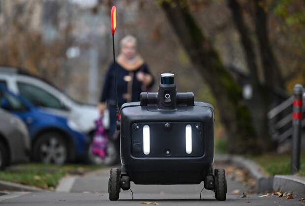 Курьеров в Москве заменят роботами