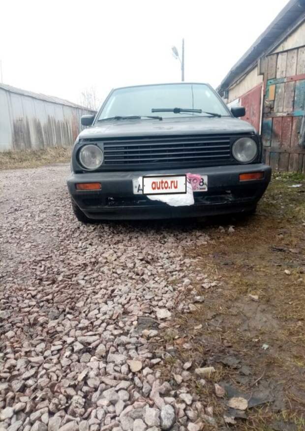 "Проверка тачки за 100 000 руб." Купил полный отчёт от auto.ru, а там... Volkswagen Golf, 1990 г.в.
