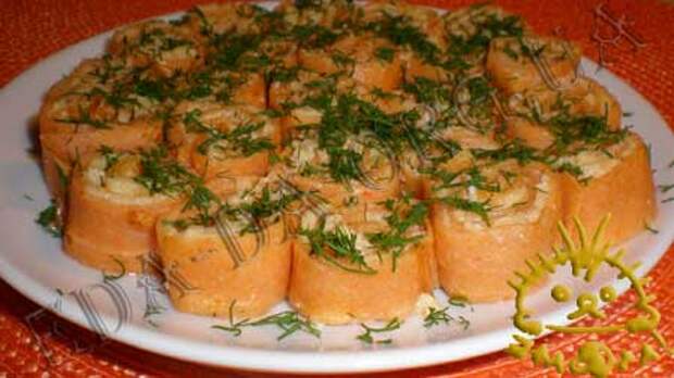 Кулинарные рецепты блюд с фото - Закусочные томатные блинчики с печенью трески, пошаговое фото 16