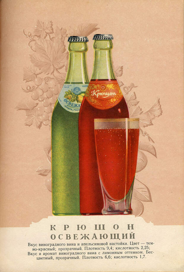 Каталог пива и безалкогольных напитков 1957 года
