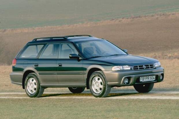 Subaru Legacy Outback (1996–1999 гг.) 90-е, внедорожник, джип