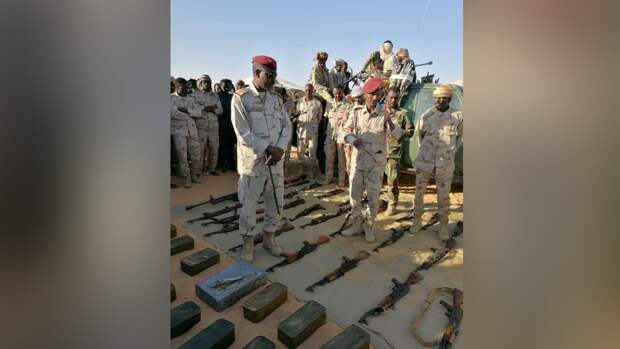 Силы быстрого реагирования Судана пресекли контрабанду оружия из Ливии
