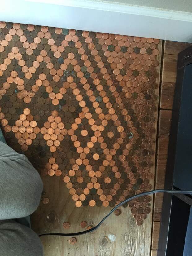 Денежный паркет (diy)