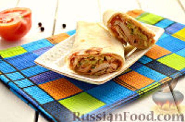 Фото к рецепту: Шаурма куриная