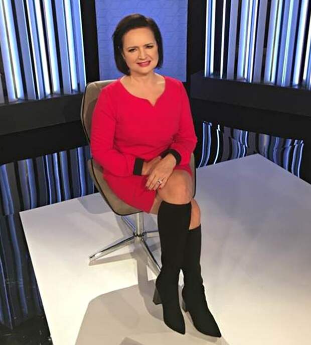 Польская телеведущая Jolanta Fajkowska