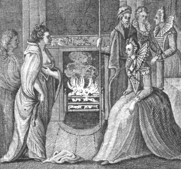 Историческая встреча пиратки и королевы. Историческая встреча пиратки и королевы.