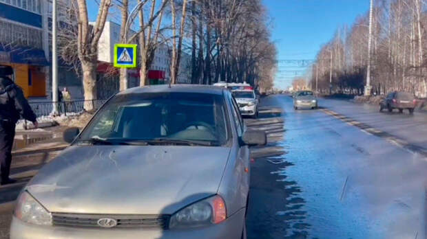 Водитель снес двух маленьких детей на переходе в Башкирии