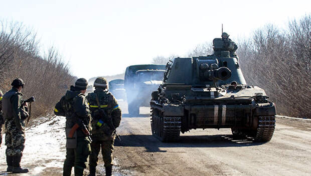 Украинские военные в Донецкой области. Архивное фото Украинские военные в Донецкой области. Архивное фото