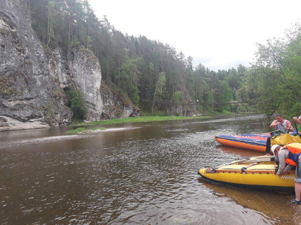 Сергу любят сплавщики за её быстрые воды. Фото автора.