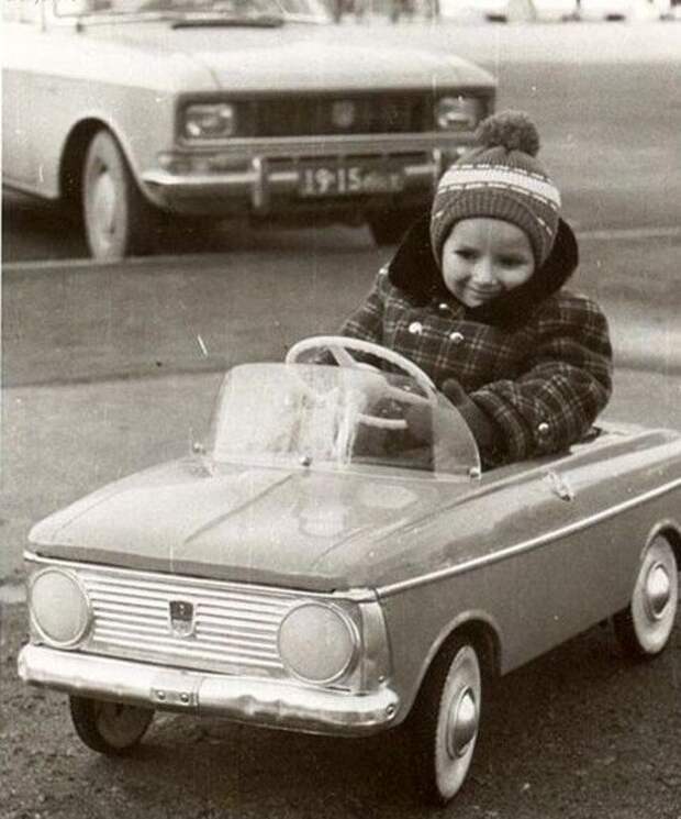 Конь педальный СССР, детские автомобили