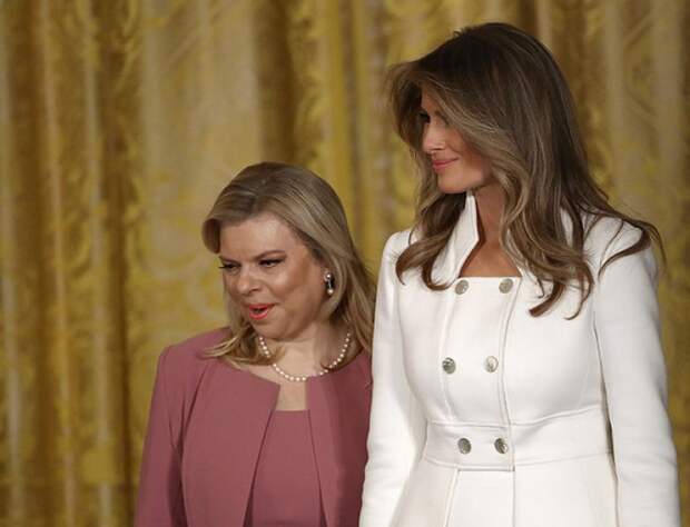 Сара Нетаньяху и Меланья Трамп Сара Нетаньяху и Меланья Трамп