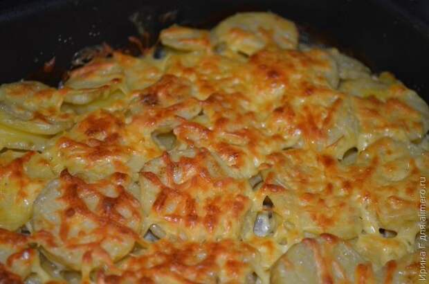 Картофель с мясом по-французски рецепт Картофель с мясом по-французски рецепт