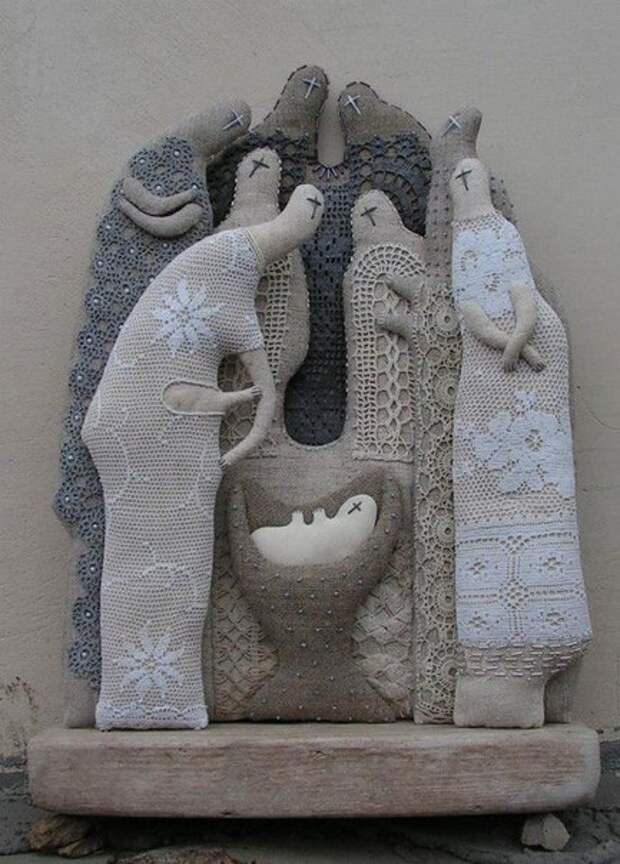 Текстильные скульптуры Татьяны Овчинниковой