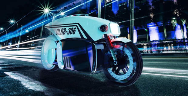Представлен виртуальный концепт беспилотного мотоцикла Brigade