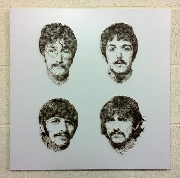 The Beatles. Портреты музыкантов от Дэвида Фостера (David Foster) The Beatles. Портреты музыкантов от Дэвида Фостера (David Foster)