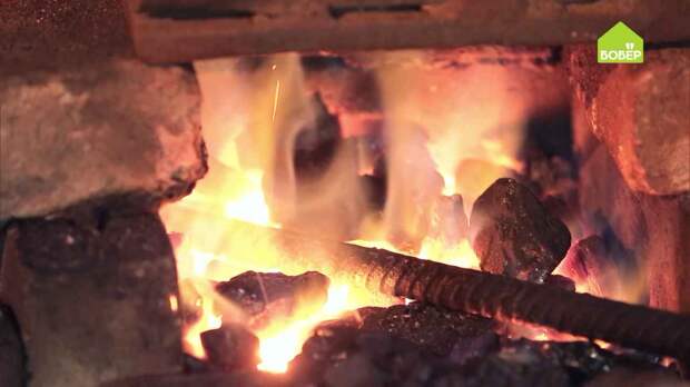 Как выковать кочергу из арматуры