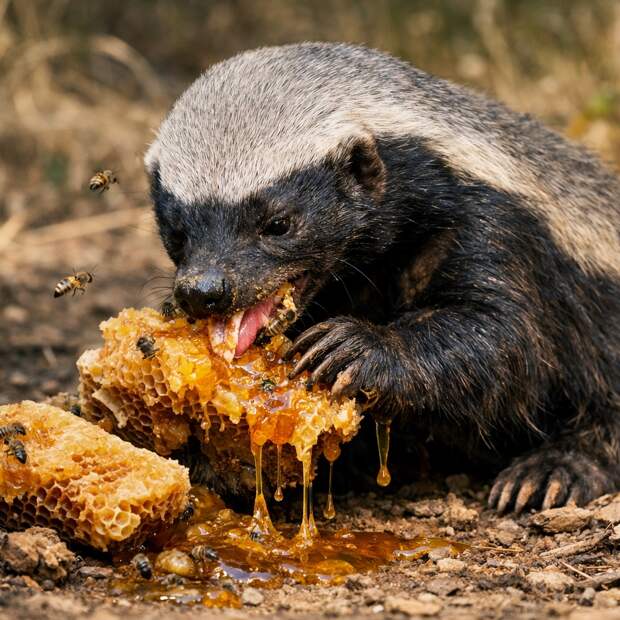 Кто такой медоед? Как он выглядит и почему считается самым бесстрашным животным в мире