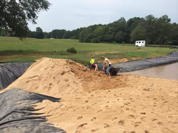 Площадь около дома выглядела скучно. Мужчина потратил три года и своими руками создал красоту: фото