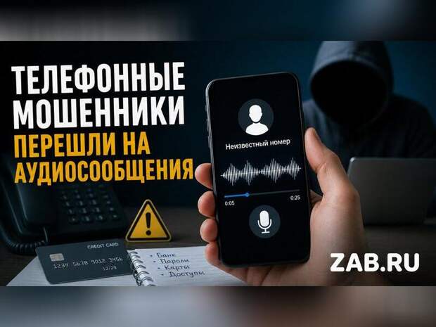 Мошенники перешли на аудиосообщения