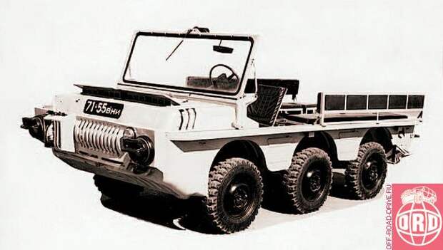 Создававшийся по теме «Геолог» ЛуАЗ-1901. 1991 год.