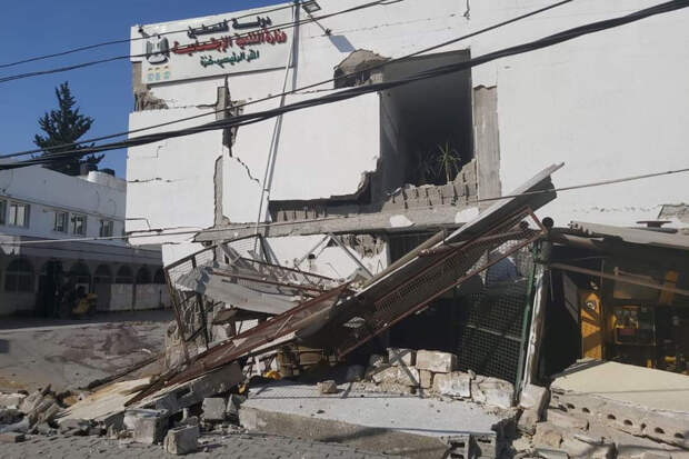 Палестина заявила о разрушении здания Минтруда из-за удара Израиля