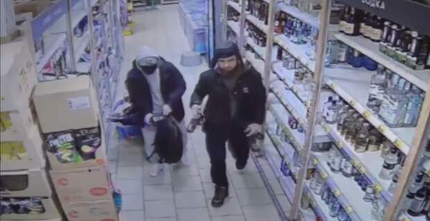 Полицейские задержали двоих мужчин за грабеж в магазине в Подмосковье