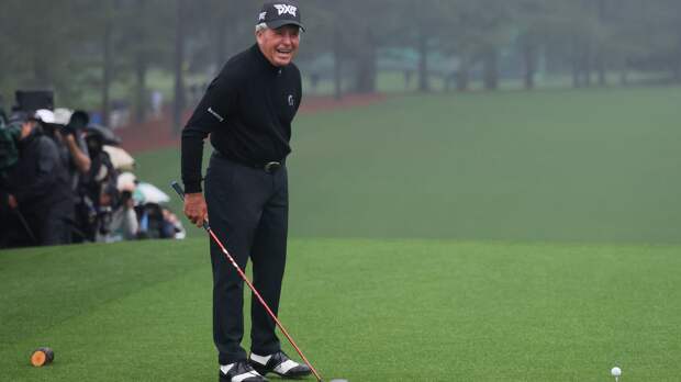 Gary Player at The Masters
