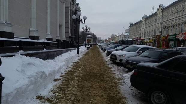 Перед вами новый пляж в городе Пенза, который появился благодаря местным деятелям зима, коммунальщики