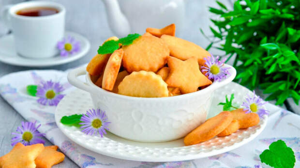 Недорогое и вкусное печенье на огуречном рассоле