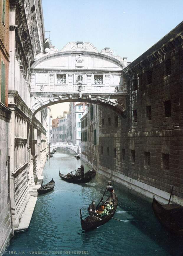Мост вздохов в Венеции