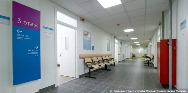 Собянин открыл сразу четыре поликлиники после комплексной реконструкции. Фото: Д. Гришкин mos.ru