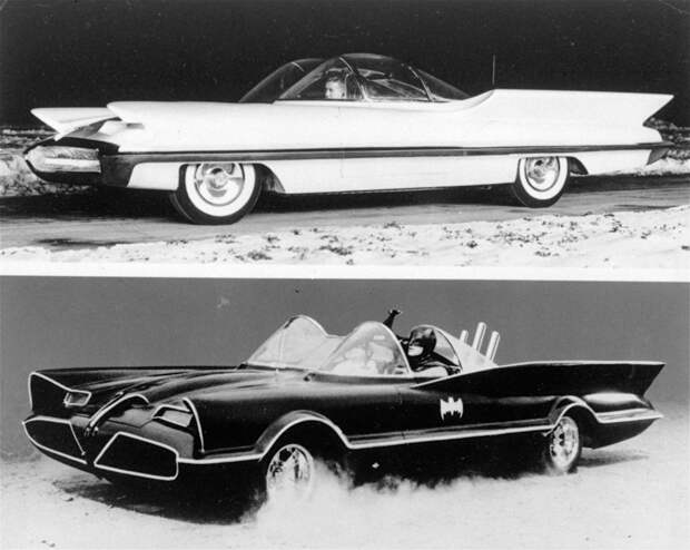 Lincoln Futura, ставший, затем первым автомобилем Бэтмена.