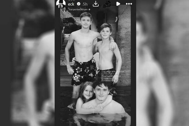 Дочь дизайнера Бекхэм Харпер призналась в любви брату Бруклину на фоне скандала