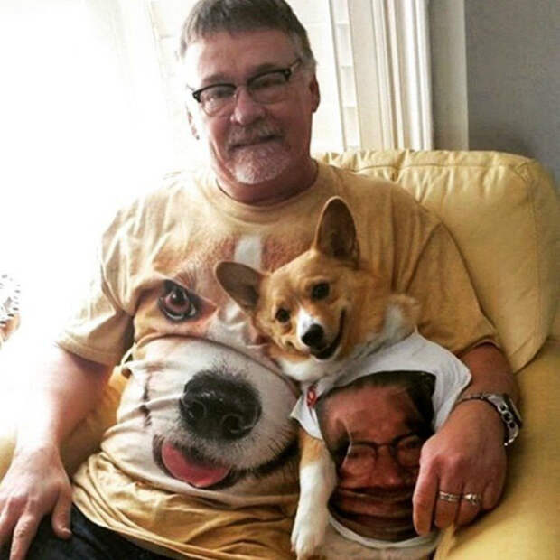 Забавный фотопринт.