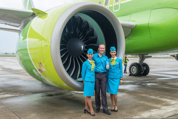 Первый Airbus A320neo в России. Фото: alexcheban.livejournal.com