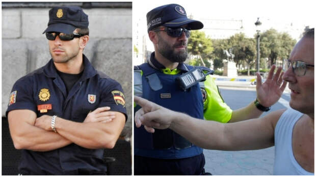 Солнцезащитные очки помогают сотрудникам полиции в случае экстренной ситуации не выдать эмоции.