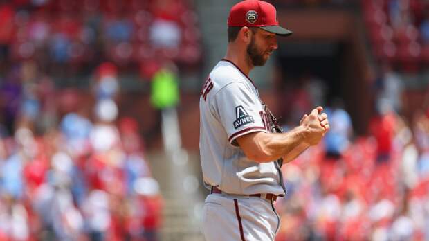 Madison Bumgarner takes the mound for the Arizona Diamondbacks.