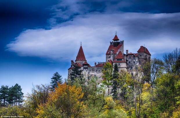 Замок Бран в Румынии.