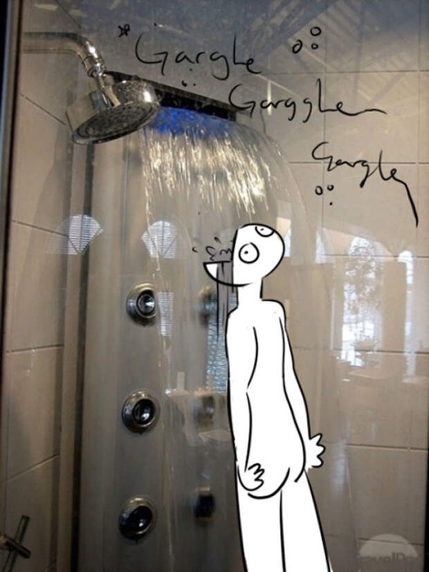 Rich People Showers