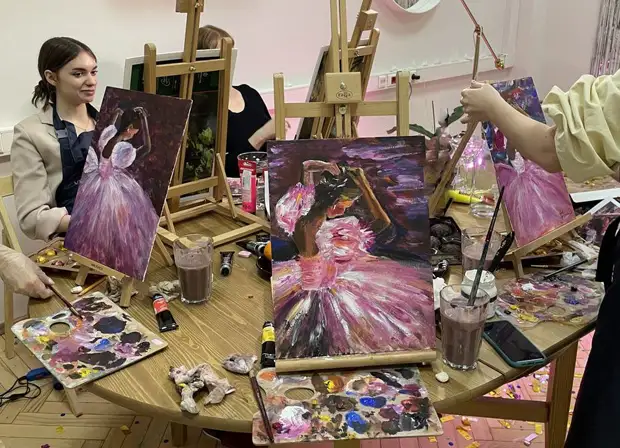 Мастер-классы в художественной студии «Начало»