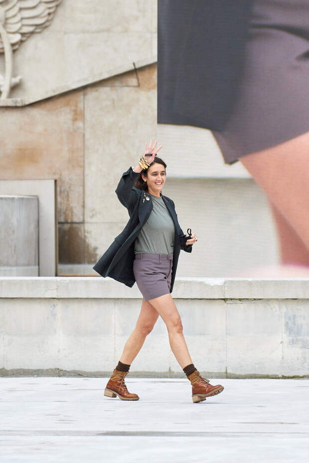 Наташа Рамсей-Леви на показе Chloé весна-лето 2021