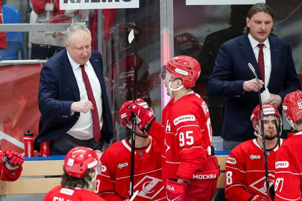 Тренерский штаб «Спартака» точно изменится в новом сезоне КХЛ