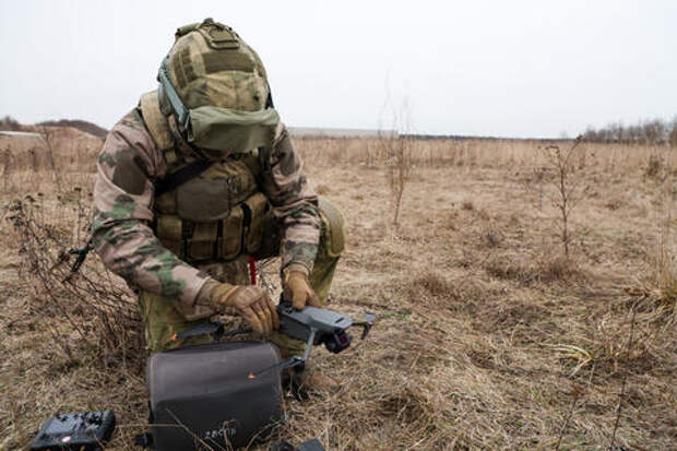 Командир «Ахмата» «Аид» предупредил о подозрительном скоплении украинских дронов на своём участке фронта