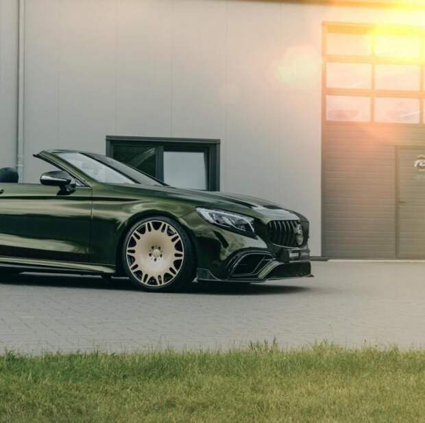 Тюнингованный Mercedes-AMG S63, как способ обратить на себя внимание
